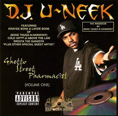 Dj U-neek - Ghetto Street Pharmacist Vol.1 - Japan CD