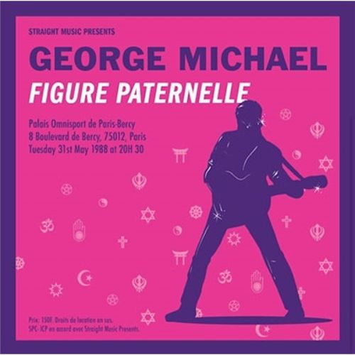 George Michael - Figure Paternaire Palais Omnisports de Paris Bercy, France 1988 - Import CD