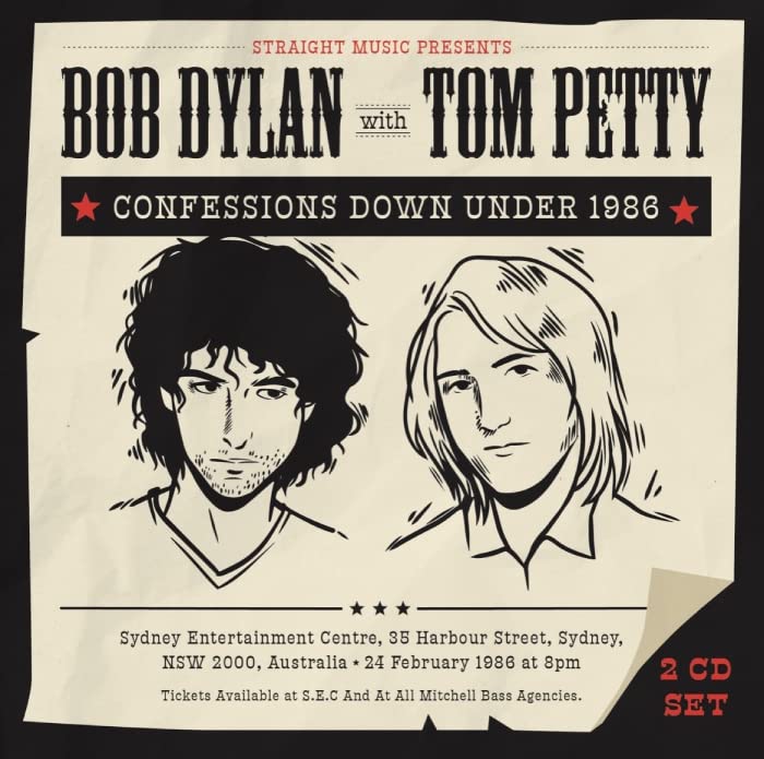Bob Dylan / Tom Petty - Confessions Down Under 1986 - Import CD