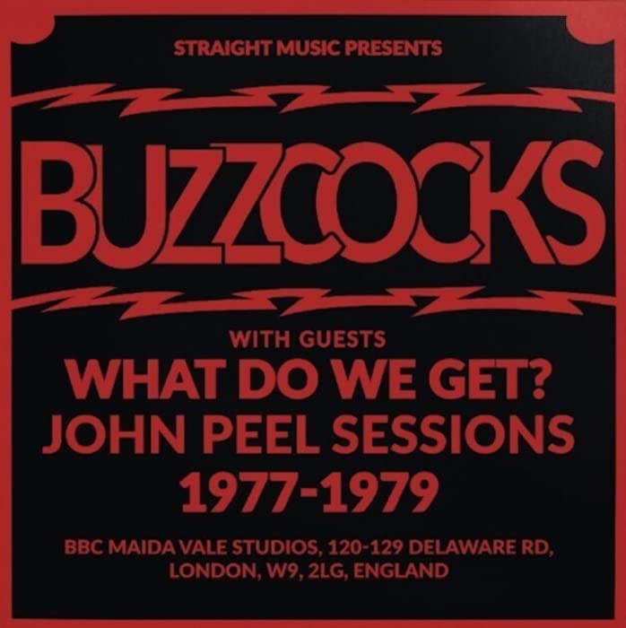 The Buzzcocks - What Do We Get -John Peel Sessions 1977-1979 - Import Japan Ver CD