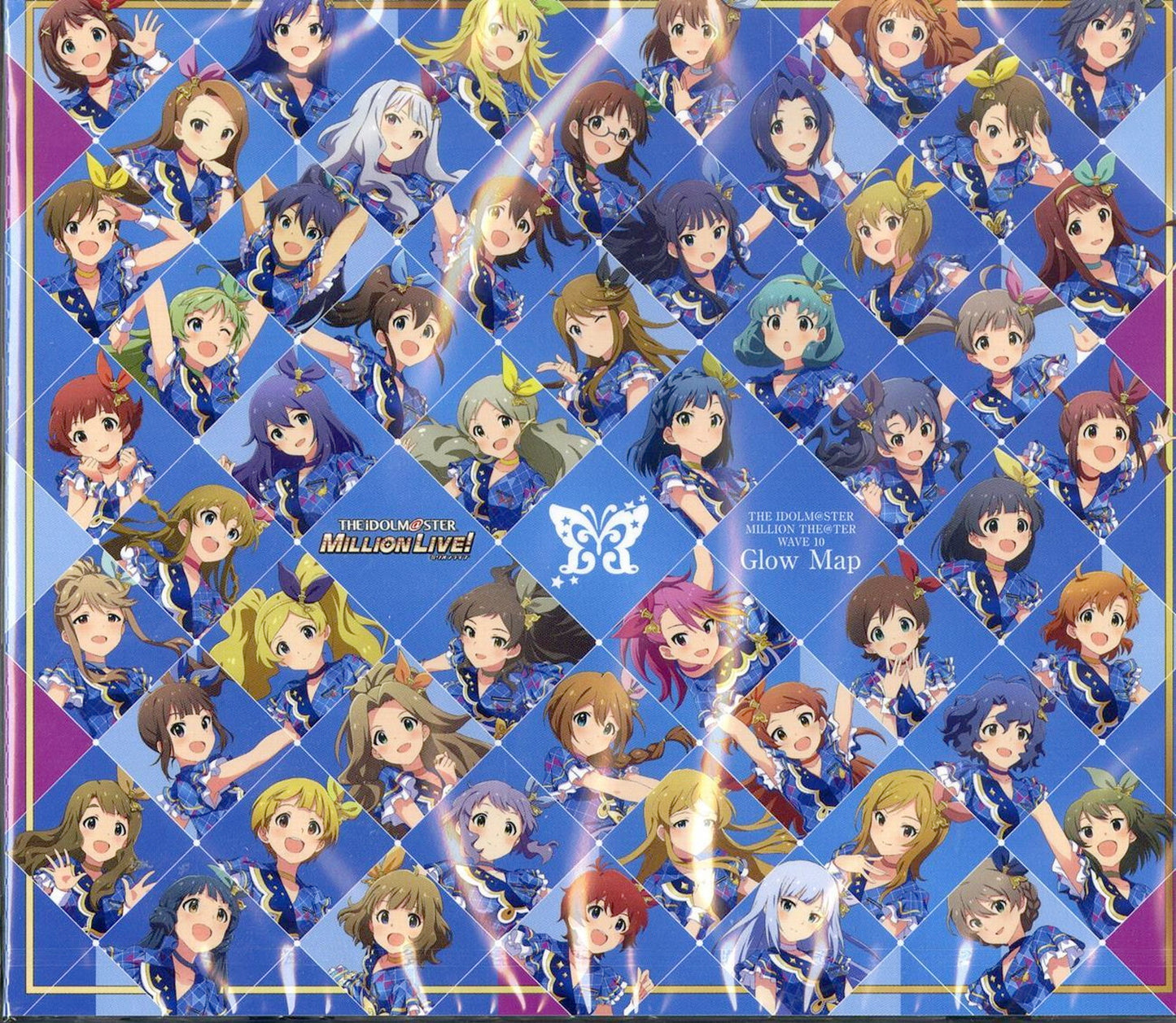 The Idolmaster - The Idolmaster Million Theater Wave 10 Glow Map - Japan CD+Blu-ray