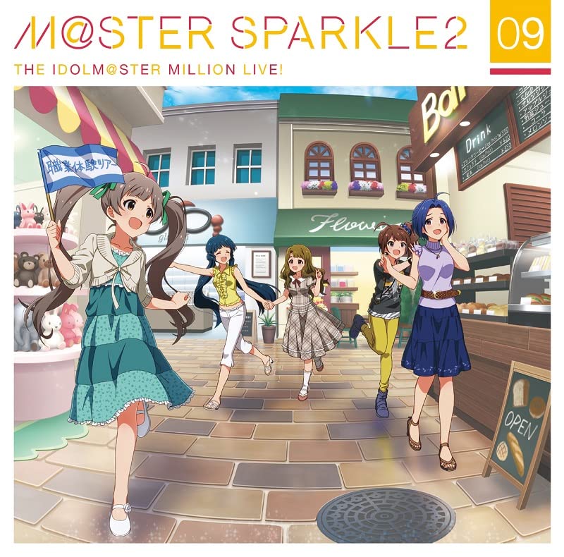 Azusa Miura (Chiaki Takahashi), Reika Kitakami (Emi Hirayama), Serika Hakozaki (Momo Asakura), Miya Miyao (Chocho Kiritani), Nao Yokoyama (Yui Watanabe) - The Idolm@Ster Million Live! M@Ster Sparkle2 09 - Japan CD