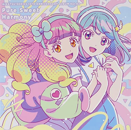 Aine. Mio. Maika. Ema from BEST FRIENDS! - Aikatsu! Series 10th Anniversary Album Vol.02 "Pure Sweet Harmony" - Japan CD