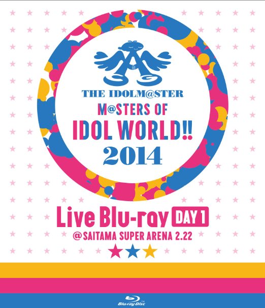 Animation - THE IDOLM@STER (Idolmaster) M@STERS OF IDOL WORLD!! 2014 Day1 - Japan Blu-ray Disc