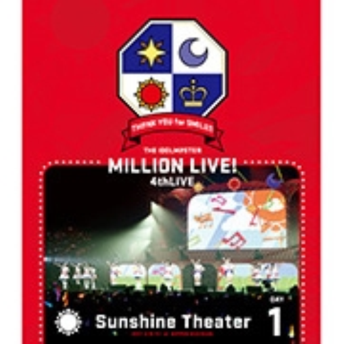 Animation - THE IDOLM@STER MILLION LIVE! 4th LIVE TH@NK YOU for SMILE! LIVE Blu-ray Day1 - Japan Blu-ray Disc