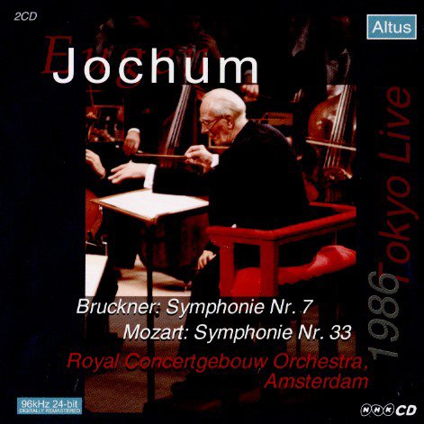 Bruckner (1824-1896) - Sym, 7, : Jochum / Concertgebouw O (1986 Tokyo)+mozart: Sym, 33, - Import 2 CD