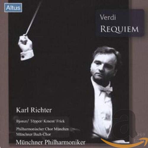 Verdi (1813-1901) - Requiem: K.Richter / Munich Po , Bach Cho , Bjoner , Topper , Kmentt , Frick - Import 2 CD