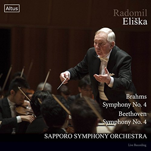 Brahms (1833-1897) - Brahms Symphony No.4, Beethoven Symphony No.4 : Eliska / Sapporo Symphony Orchestra - Import CD