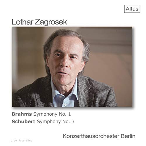 Brahms (1833-1897) - Brahms Symphony No.1, Schubert Symphony No.3 : Lothar Zagrosek / Konzerthausorchester Berlin - Import CD