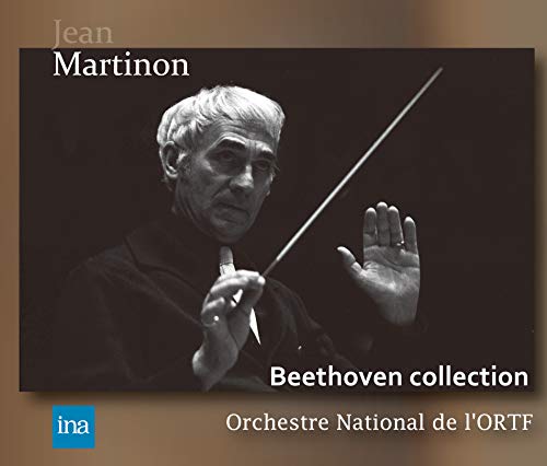 Beethoven (1770-1827) - Sym, 3, 5, 7, 9, Egmont, Triple Concerto, Etc: Martinon / French National O Heidsieck Ferras Tortelier - Import 5 CD