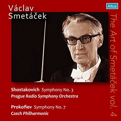 Shostakovich, Dmitri (1906-1975) - Shostakovich Symphony No.3, Prokofiev Symphony No.7 : Vaclav Smetacek / Prague Radio Symphony Orchestra, Czech Philharmonic - Import CD