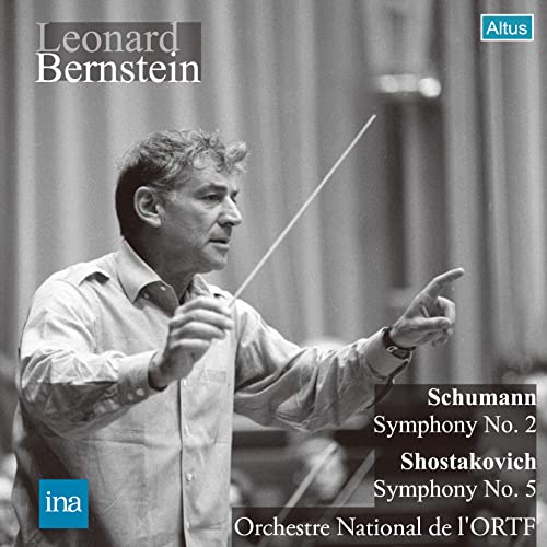Shostakovich, Dmitri (1906-1975) - Shostakovich Symphony No.5, Schumann Symphony No.2, Berlioz : Leonard Bernstein / French National Radio Orchestra (1966 Stereo)(2CD) - Import 2 CD
