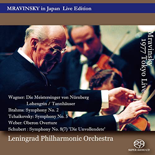 Efim Gennadyevich Muravinsky, Leningrad Philharmonic Orchestra - Mravinsky / Leningrad Po: Brahms: Sym, 2, Tchaikovsky: Sym, 5, Schubert: Sym, 8, Etc (1977 Tokyo Osaka)(2SACD Single Layer) - Import 2 SACD
