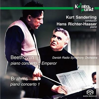 Beethoven / Brahms - Piano Concerto 5 / Piano Concerto 1: Richter-haaser(P), Sanderling / Danish Rso.(Sacdシングルレイヤー) - Import SACD