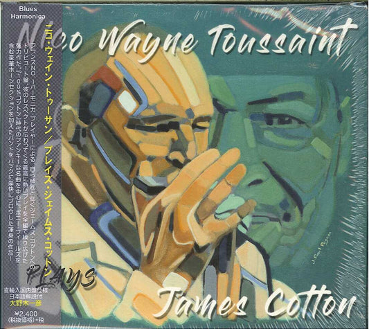 Nico Wayne Toussaint - Plays James Cotton - Japan CD