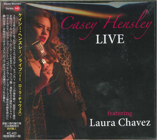 Casey Hensley - Live Featuring Laura Chavez - Import  With Japan Obi