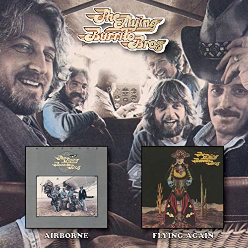 Flying Burrito Brothers - Airborne / Flying Again - Import With Japan Obi