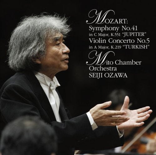 Mozart: Symphony No.41 `jupiter`& Violin Concerto No.5 `turkish`‐Mozart (1756-1791) - Japan SACD Hybrid