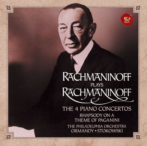 Sergei Rachmaninoff - Rachmaninoff Plays Rachmaninoff The 4 Piano Concertos - Japan 2 CD