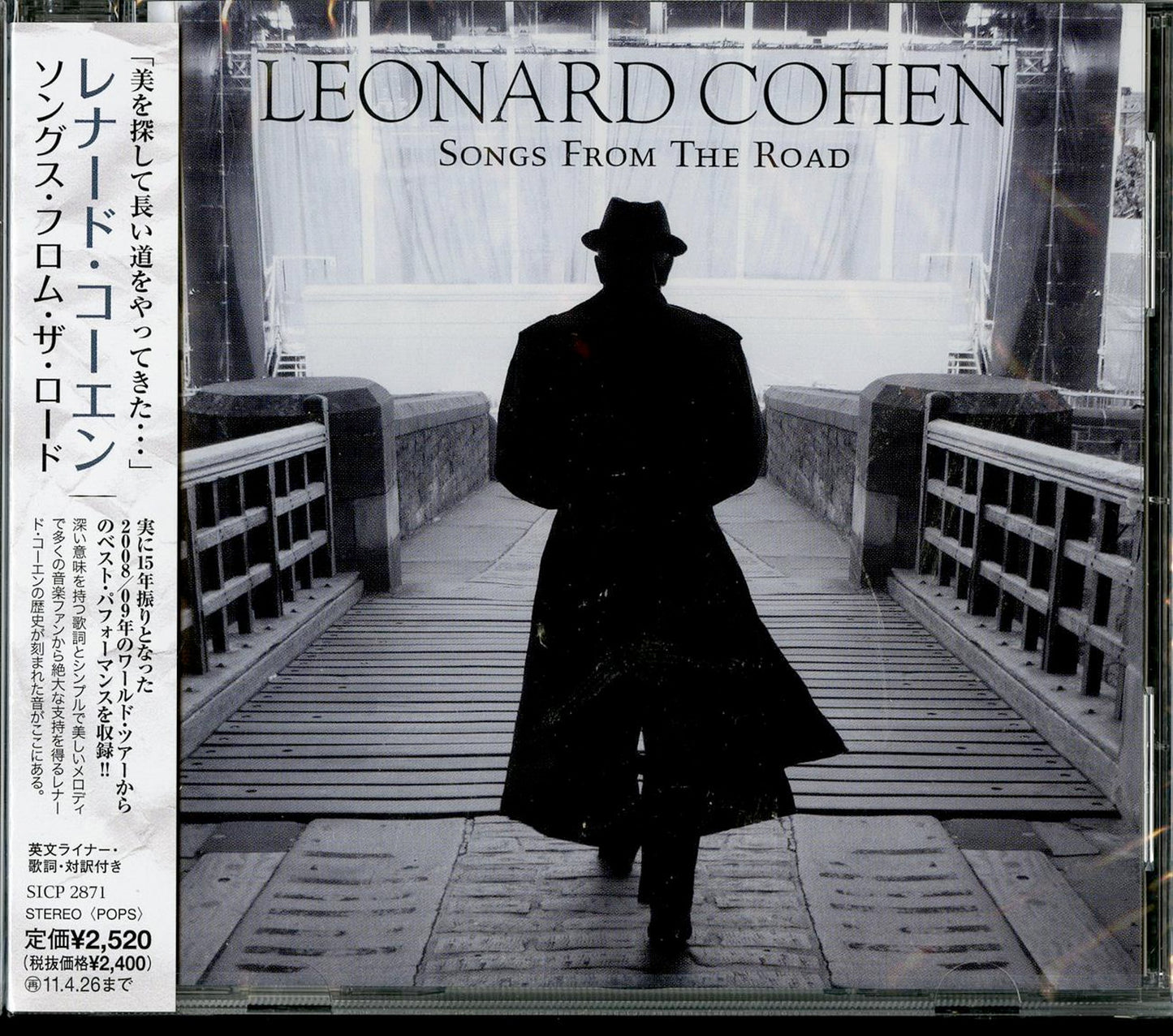 Leonard Cohen - Song From The Road - Japan CD