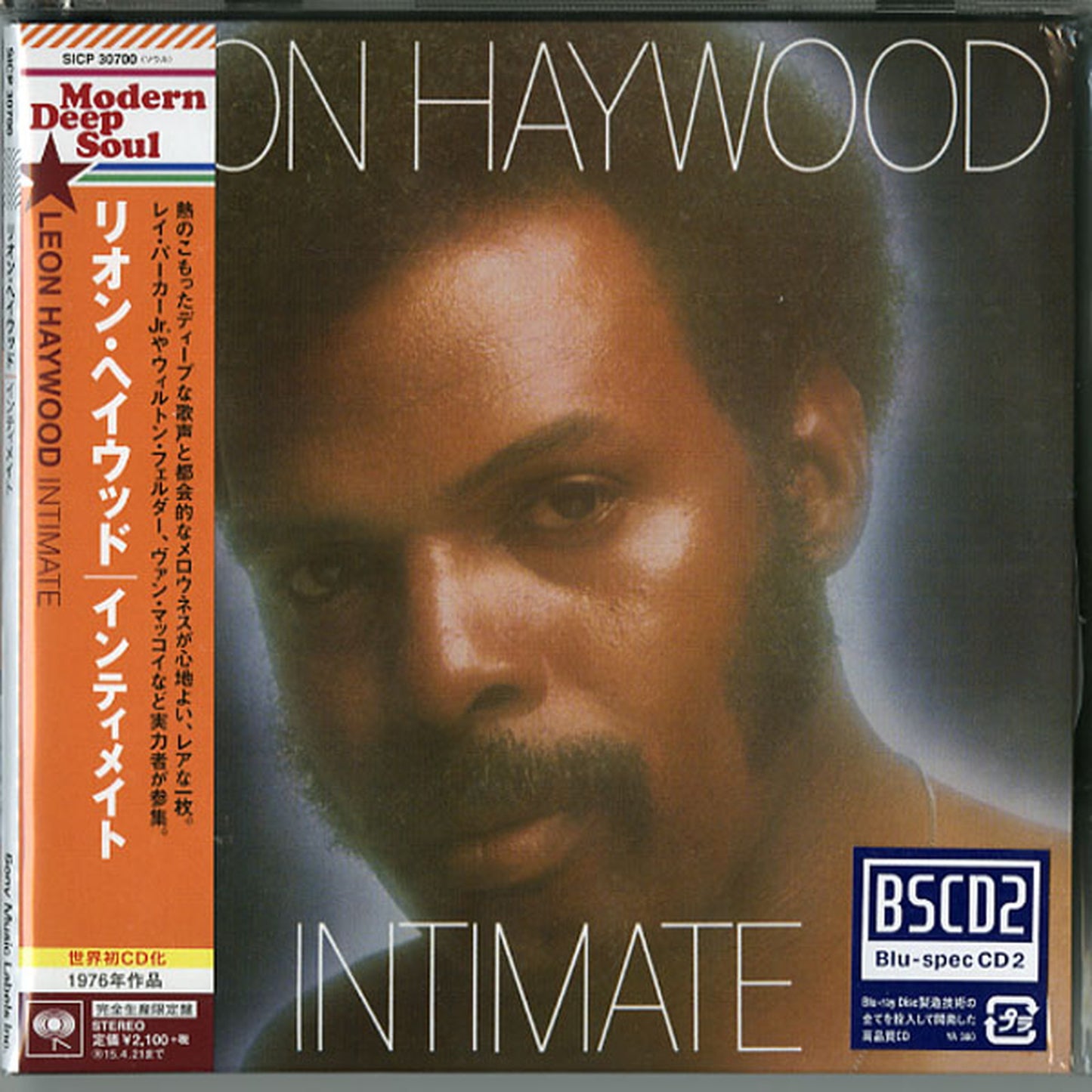 Leon Haywood - Intimate - Japan Mini LP Blu-spec CD2 Limited Edition