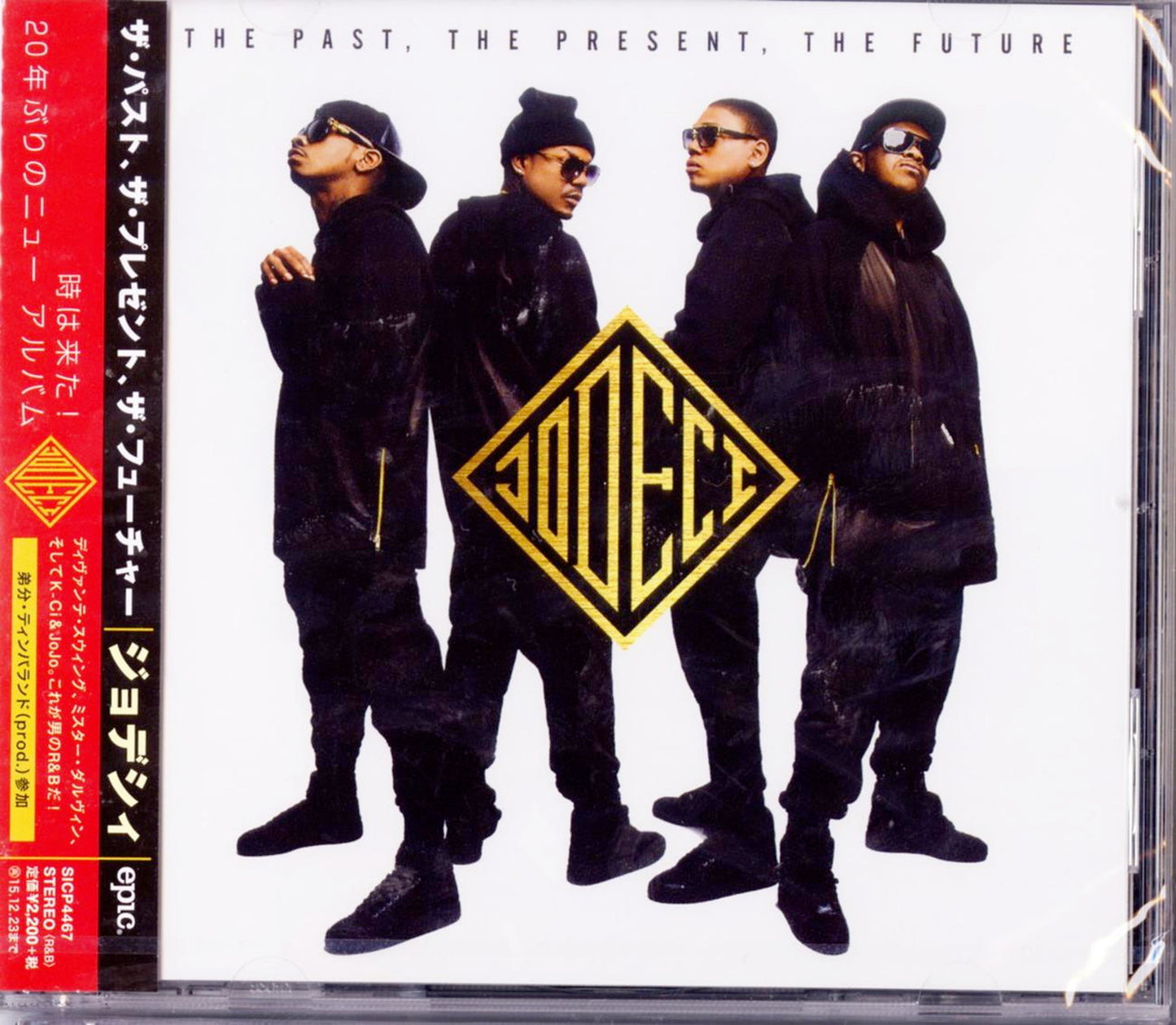 Jodeci - The Past. The Present. The Future - Japan CD