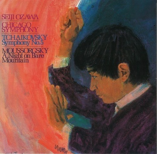 Ozawa Seiji / Chicago Symphony Orchestra - Tchaikovsky: Symphony No.5 & Mussorgsky: A Night On Bare Mountain - Japan CD