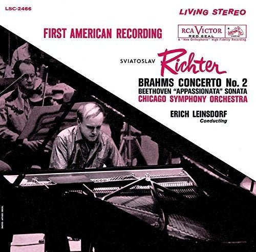 Sviatoslav Richter - Brahms: Piano Concerto No.2 & Beethoven: Piano Sonata No. 23 Appassionata - Japan CD