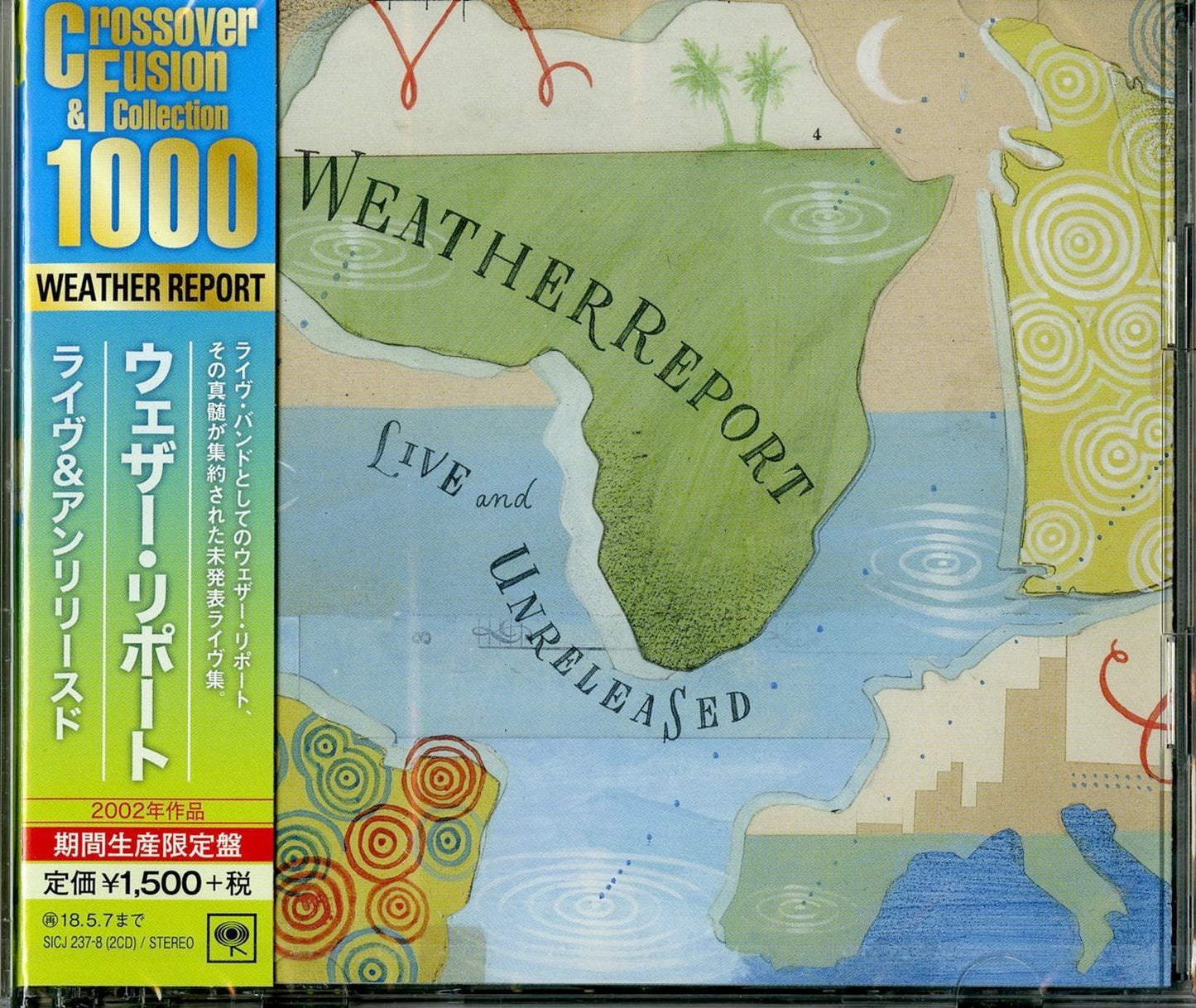 Weather Report - Live?&?Unreleased - Japan 2 CD Limited Edition