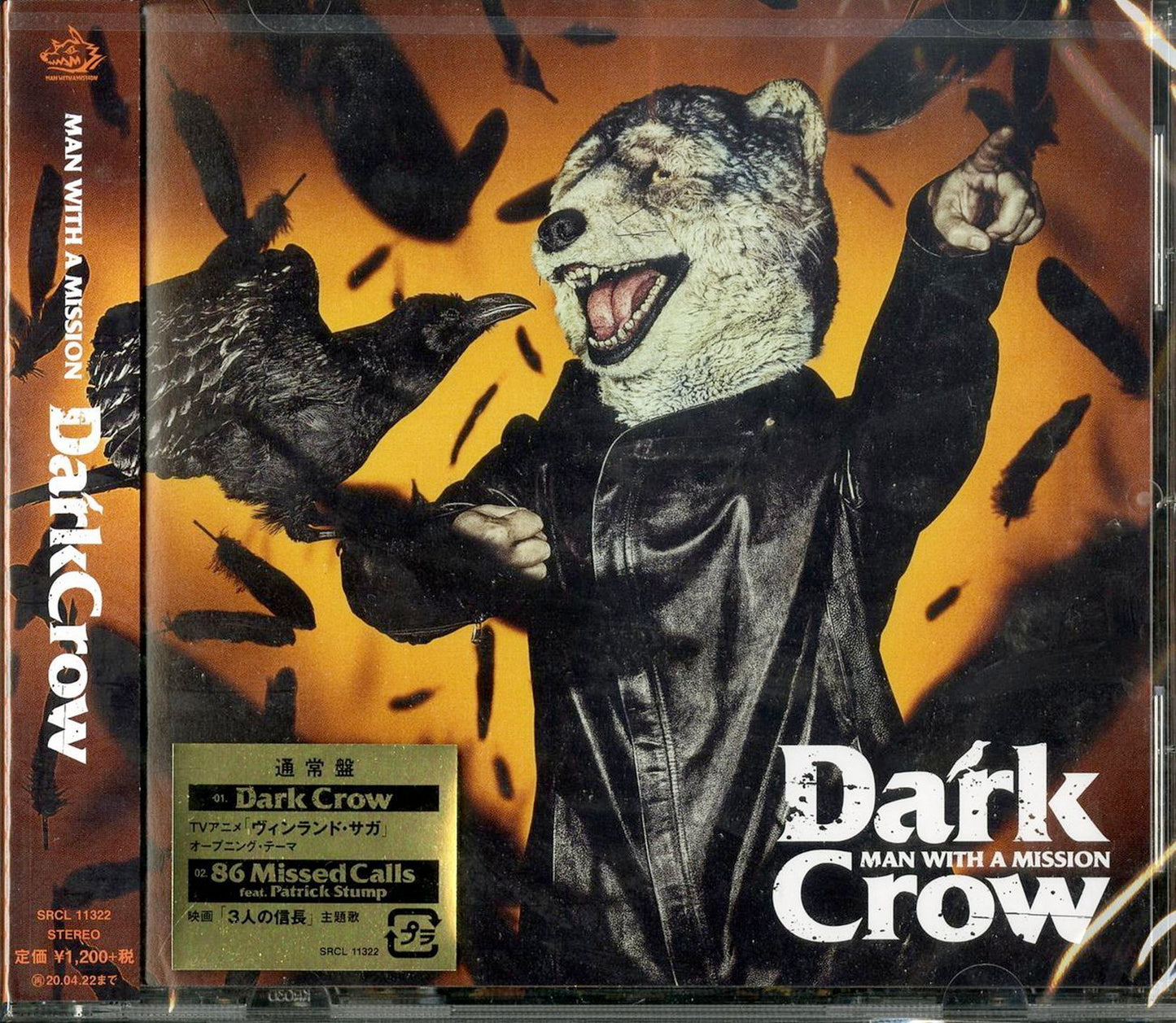 Man With A Mission - Dark Crow - Japan CD