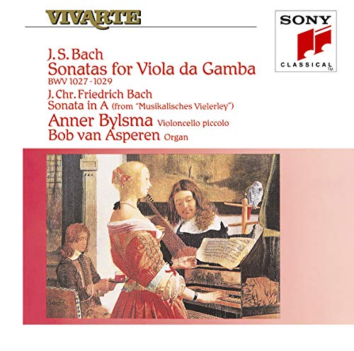 Anner Bylsma - J. S. Bach: 3 Sonatas For Harpsichord & Viola Da Gamba. Etc. - SACD Hybrid