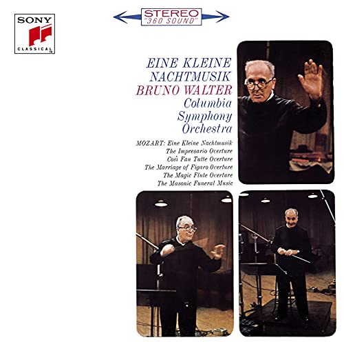 Serenade No.13, Overtures, Masonic Funeral Music : Bruno Walter / Columbia Symphony Orchestra ‐Mozart (1756-1791) - Japan SACD Hybrid