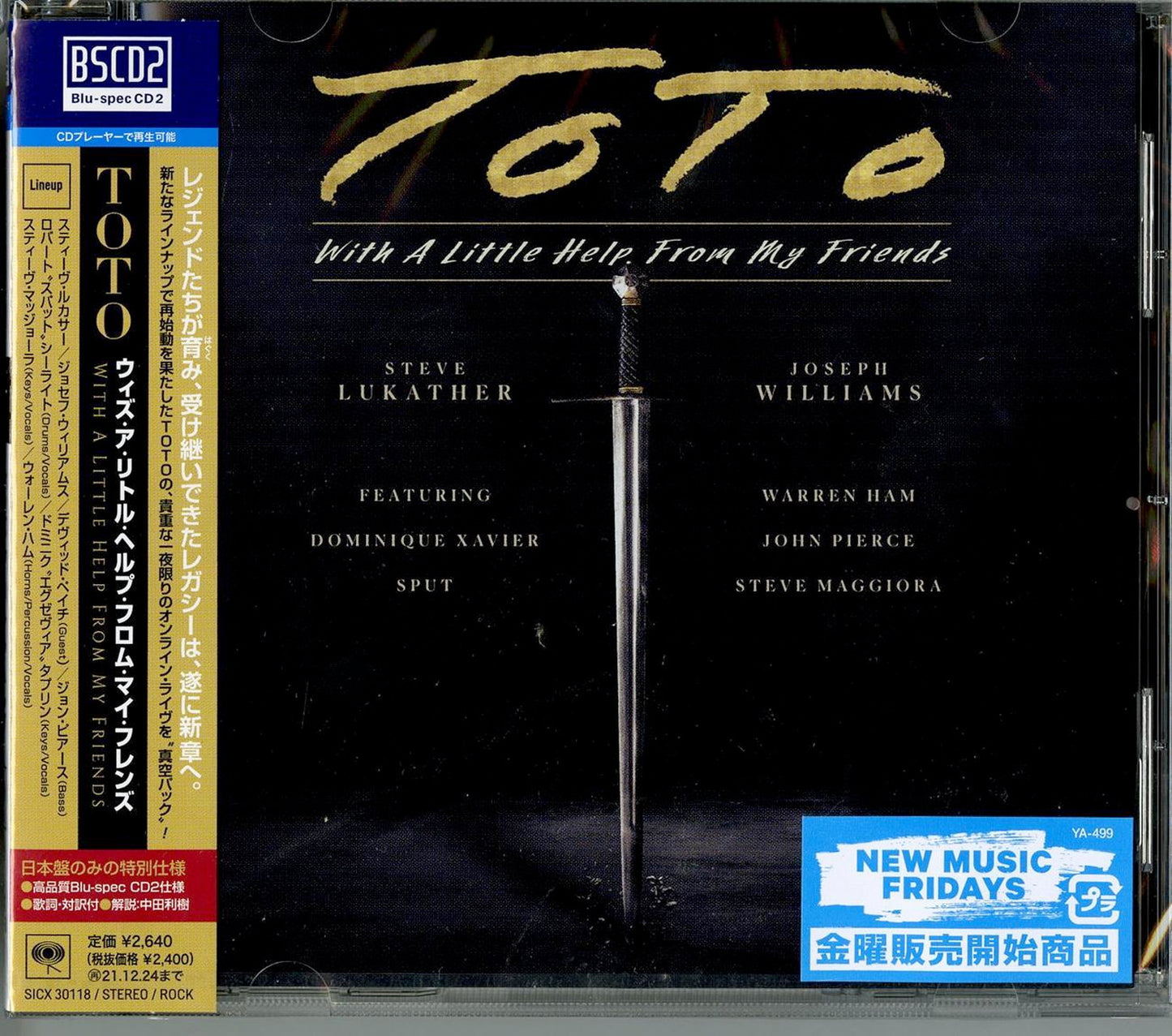 Toto - With A Little Help From My Friends - Japan Blu-spec CD2