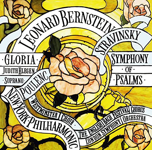 Symphony Of Psalms: Bernstein / Lso +poulenc: Gloria: Nyp Blegen‐Stravinsky (1882-1971) - Japan CD