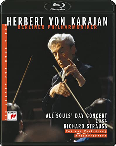 Herbert von Karajan (conductor) / Berlin Philharmonic Orchestra - Tod und Verklarung, Metamorphosen : Herbert von Karajan / Berlin Philharmonic (1984) - Japan Blu-ray Disc