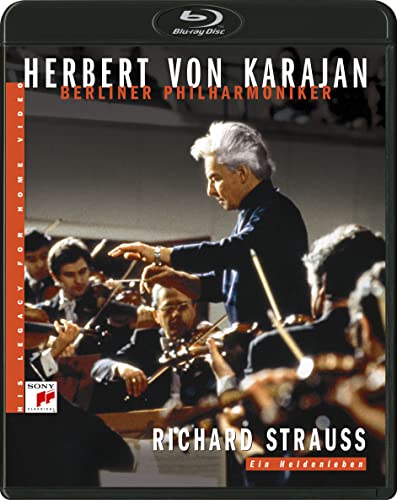 Herbert von Karajan (conductor) / Berlin Philharmonic Orchestra - Ein Heldenleben : Herbert von Karajan / Berlin Philharmonic (1985) - Japan Blu-ray Disc
