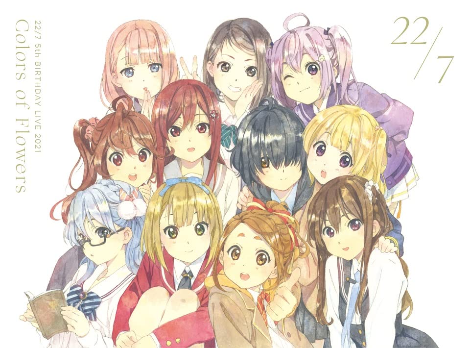 Animation - 22/7 5th Birthday Live 2021 - Colors Of Flowers - - Japan Blu-ray Disc Limited Edition