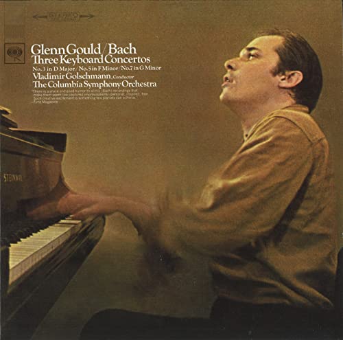 Glenn Gould (piano) - Bach: Keyboard Concertos Nos. 3. 5 & 7 - Japan Blu-spec CD2