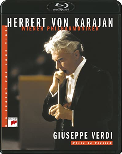 Verdi (1813-1901) - Requiem : Herbert von Karajan / Vienna Philharmonic, Tomowa-Sintow, Baltsa, Carreras, van Dam (1984) - Japan Blu-ray Disc