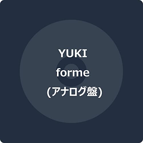 YUKI - Forme - Japan 2 Vinyl LP Record Limited Edition