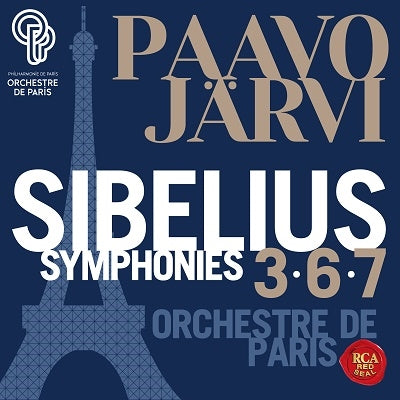 Paavo Jarvi,Orchestre De Paris - Sibelius: Complete Symphonies III: Symphonies Nos. 3, 6, and 7 - Japan Hybrid SACD