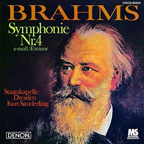 Kurt Sanderling.Staatskapelle Dresden - Sym. 4. : Brahms - Japan UHQCD