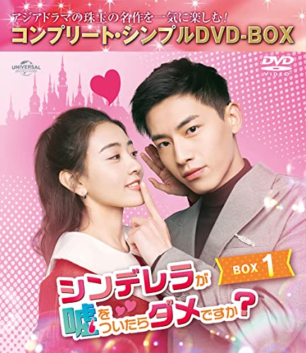 Movie - Mr. Honesty (Cinderella ga Uso wo Tsuitara Dame Desuka?) Box 1 Complete DVD Box - Japan DVD Box