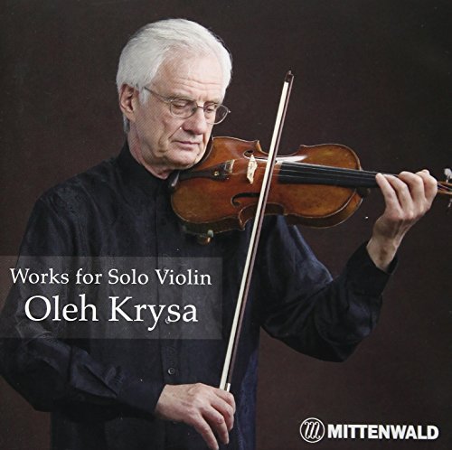 Oleh Krysa - Oleh Krysa Works For Solo Violin - Japan CD