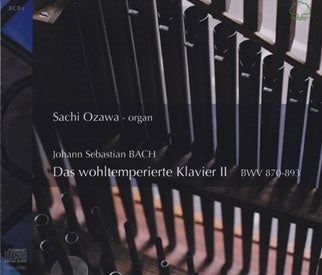 (Organ)Well-Tempered Clavier Book 2 : Sachi Ozawa(Organ)(3CD)‐Bach (1685-1750) - Japan 3 CD
