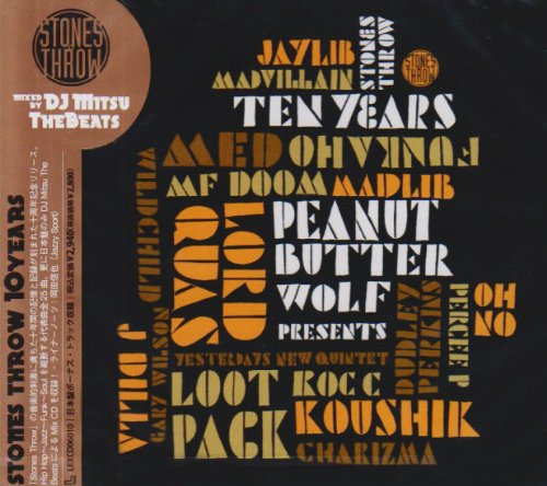 DJ MITSU THE BEATS - Stones Throw Ten Years Mixed By Mitsu The Beats - Japan 2 CDs
