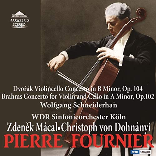 Dvorak, Antonin(1841-1904) - Cello Concerto: Fournier(Vc)Macal / Cologne Rso +brahms: Double Concerto: Schneiderhan(Vn)Dohnanyi / - Import CD