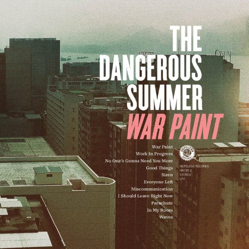 Dangerous Summer - War Paint - Japan CD