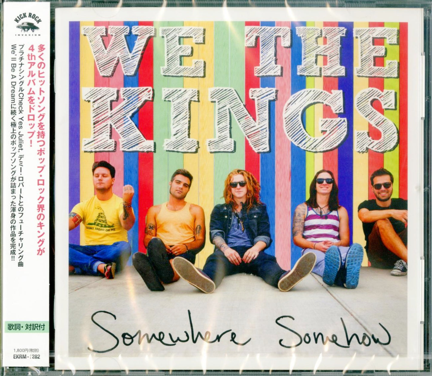 We The Kings - Somewhere Somehow - Japan CD