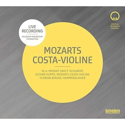 Mozart (1756-1791) - Mozart Violin Sonatas, Schubert Sonatina : Esther Hoppe(Vn)Floran Birsak(P) - Import CD